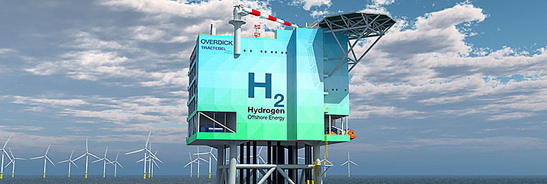 Large-Scale Offshore Hydrogen Production