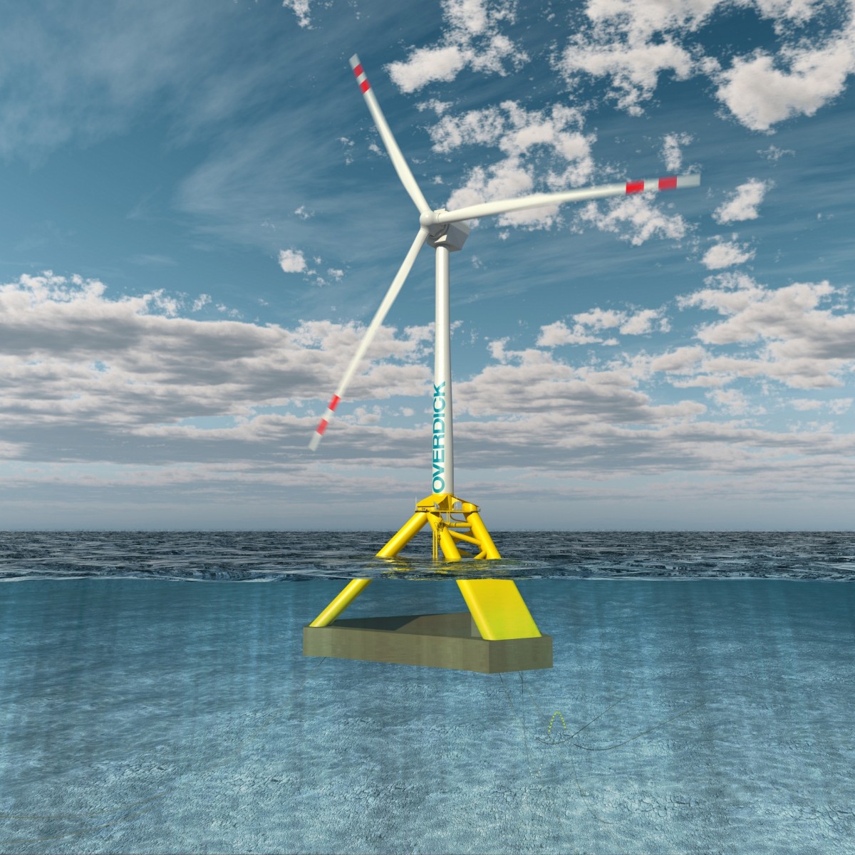 Next Generation Floating Offshore Wind Turbine Foundation Overdick